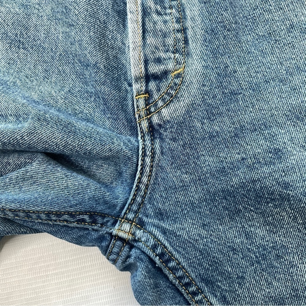 Zara Button Fly Crop Jeans Size 36 - Picture 16 of 16
